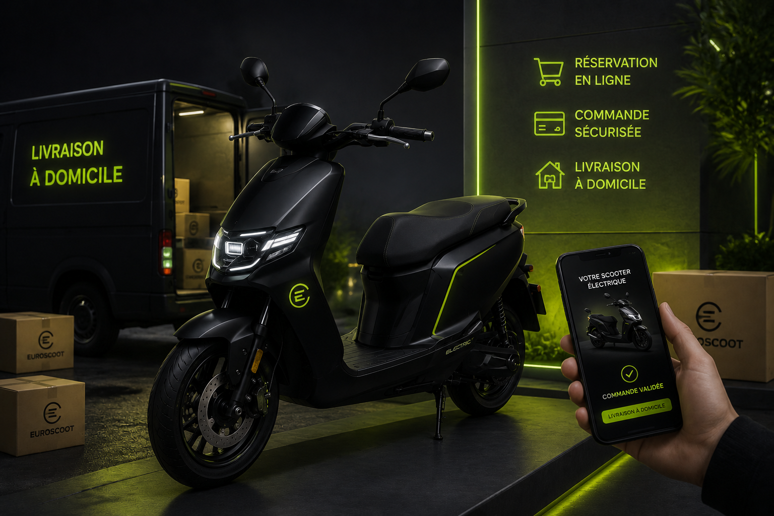 Scooter électrique premium